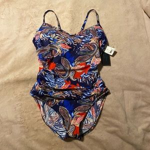 aqua green swimsuit - no tags or liner